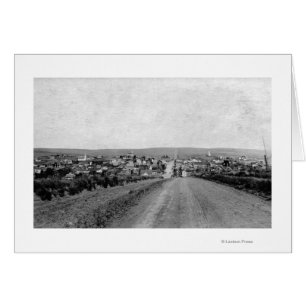 Wasco, Oregon Birds Eye View Photograph