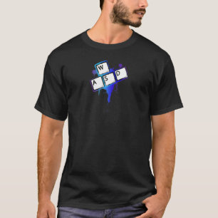 Wasd Keyboard Keys Pc Gaming T Shirt Game Lover  R