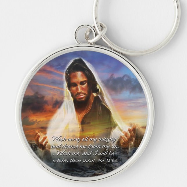 Wash away all my.. Keychain (Front)