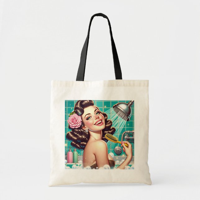 Wash away your worries! tote bag (Front)