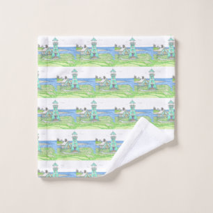 Wash Cloth; Lighthouse Cloth