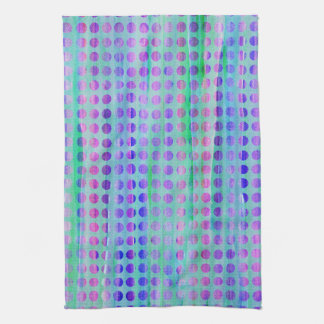 Wash Dots Mini Periwinkle kitchen Tea Towel