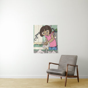 Wash Hands Tapestry