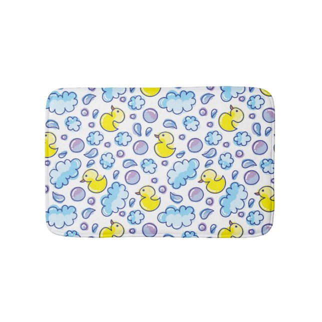 wash pattern bath mat (Front)