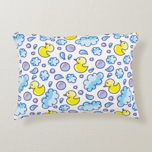 wash pattern decorative cushion (Front)