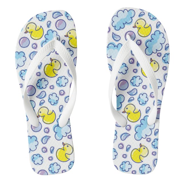 wash pattern jandals (Footbed)