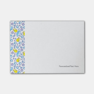wash pattern post-it notes