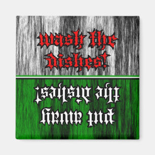 Wash & Put Away Dishwasher Magnet