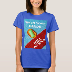 Wash Your Hands customisable T-Shirt