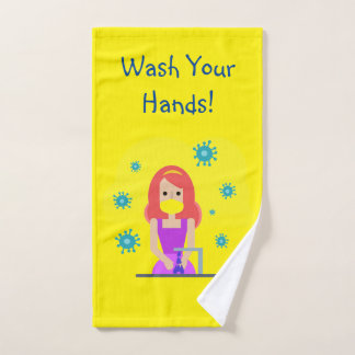 Wash Your Hands hand towel
