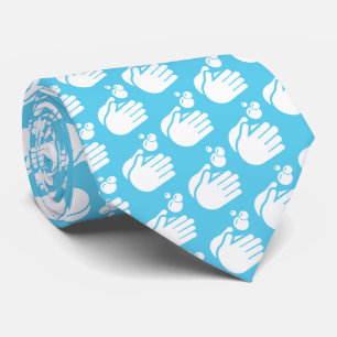 Wash Your Hands Hand Washing Doctor Hygiene & Flu Tie