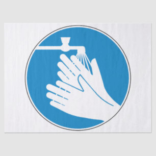 Wash Your Hands (Health and Safety) (Hygiene) Tissue Paper