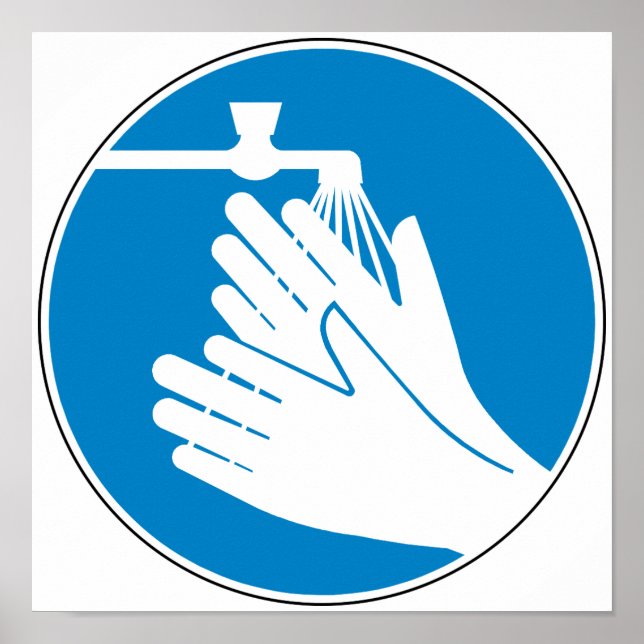 Wash Your Hands Poster (Front)