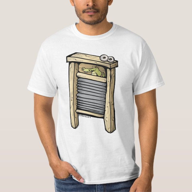 WASHBOARD ABS T-Shirt (Front)