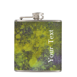 Washed Denim Design #11 at Emporio Moffa Hip Flask