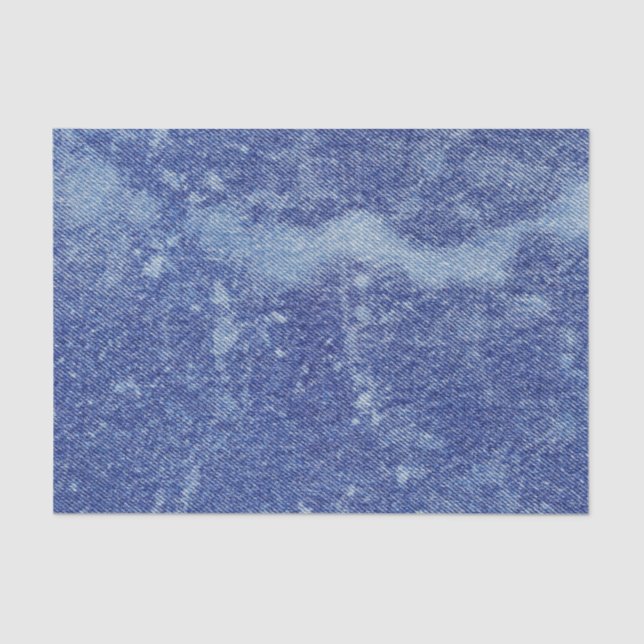 Washed Denim Design #12 @ Emporio Moffa Tissue Paper (Front)