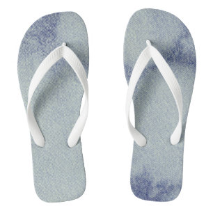 Washed Denim Design #1 @ Emporio Moffa Jandals