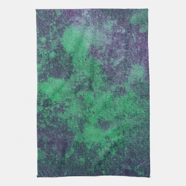 Washed Denim Design #2 @ Emporio Moffa Tea Towel (Vertical)