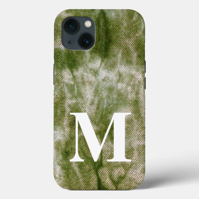 Washed Denim Design #3 @ Emporio Moffa Case-Mate iPhone Case (Back)