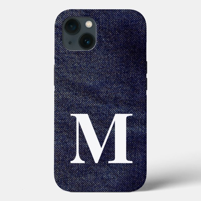 Washed Denim Design #6 @ Emporio Moffa Case-Mate iPhone Case (Back)