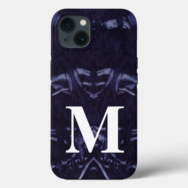 Washed Denim Design #8 @ Emporio Moffa Case-Mate iPhone Case (Back)