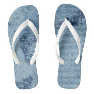 Washed Denim Design #9 @ Emporio Moffa Jandals