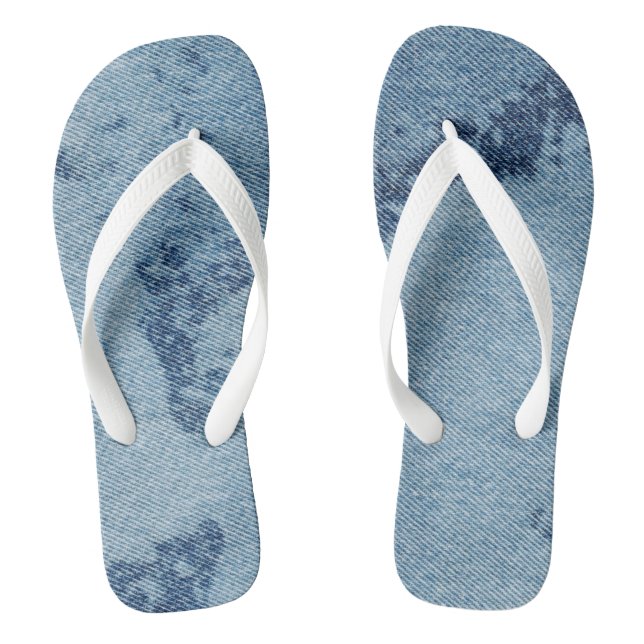 Washed Denim Design #9 @ Emporio Moffa Jandals (Footbed)