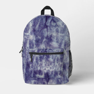 Washed Denim Design No. 6 @ Emporio Moffa Printed Backpack