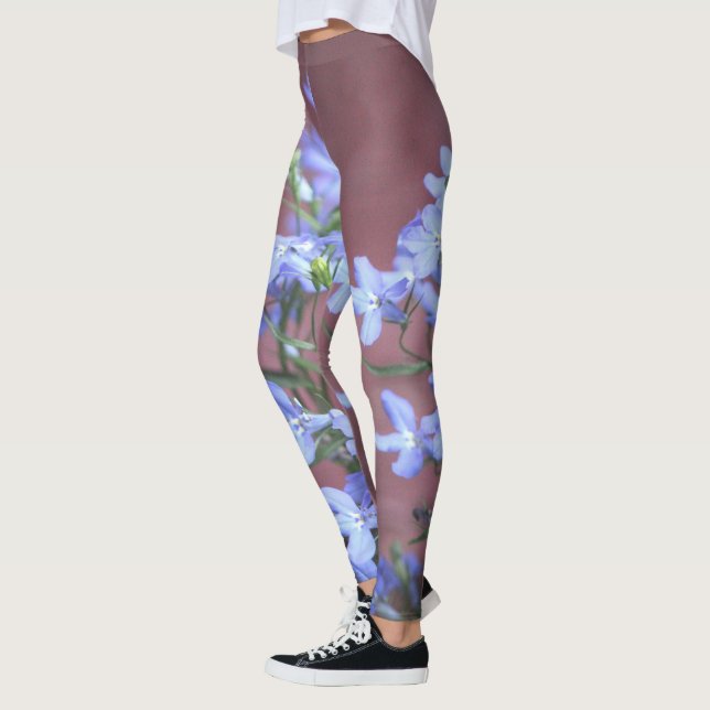 Washed Plum Leggings (Left)