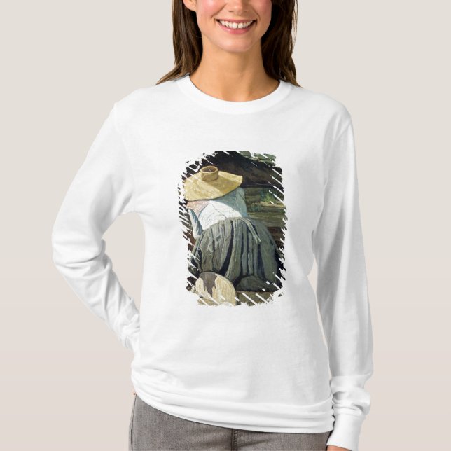 Washerwoman by the River, 1860 T-Shirt (Front)