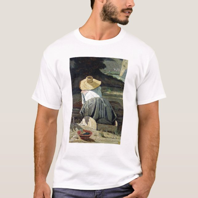 Washerwoman by the River, 1860 T-Shirt (Front)