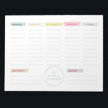 Washi Tape Weekly Planner<br><div class="desc">Plan your week with this simple weekly planner with "washi tape".  You can use it as a shopping list or write down your to-dos. 

 Also available:</div>