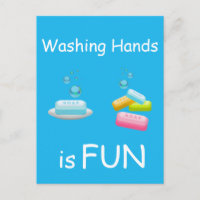 Washing Hands is FUN Corona Virus Safety Cute