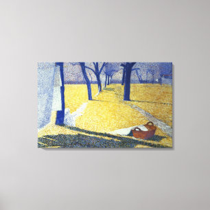 Washing in the Sun, 1905 Canvas Print