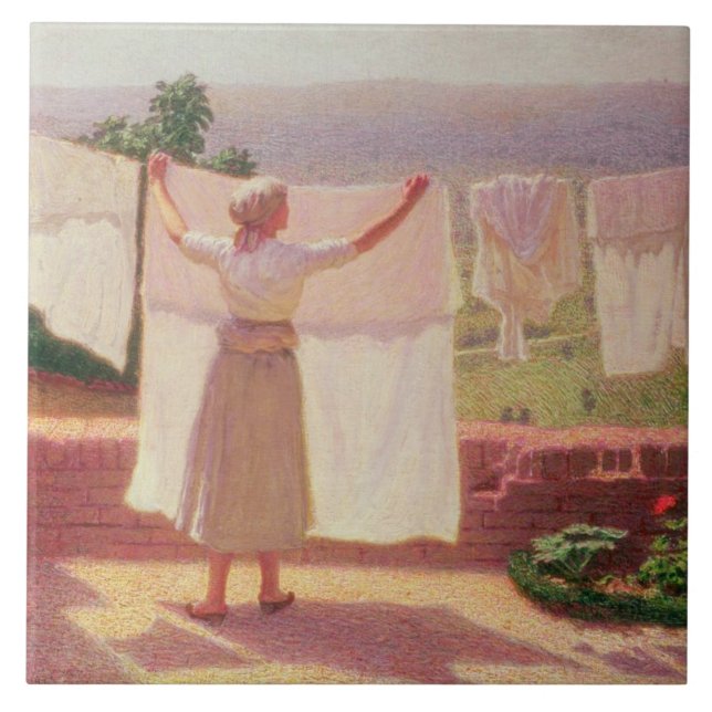 Washing in the Sun Tile (Front)