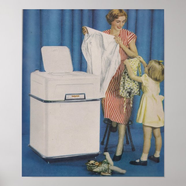 Washing Machine Poster (Front)