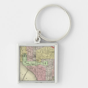 Washington 3 key ring