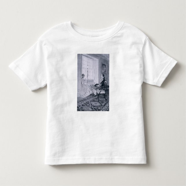 Washington and Mary Philipse Toddler T-Shirt (Front)