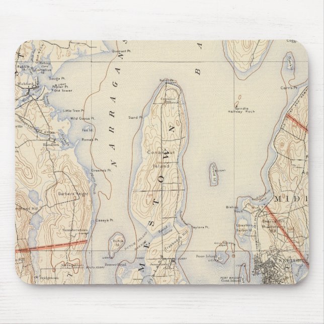 Washington and Newport County Mouse Pad (Front)