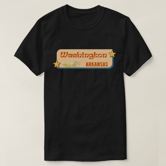 Washington, Arkansas  T-Shirt (Design Front)