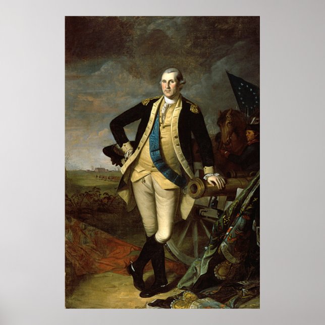 Washington at Princeton, 1779 / by Charles Peale Poster (Front)