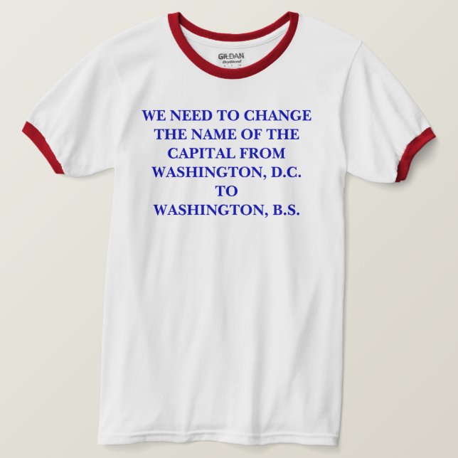WASHINGTON, B.S. T-Shirt (Design Front)