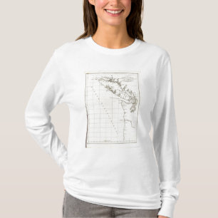 Washington, British Columbia, Vancouver map T-Shirt