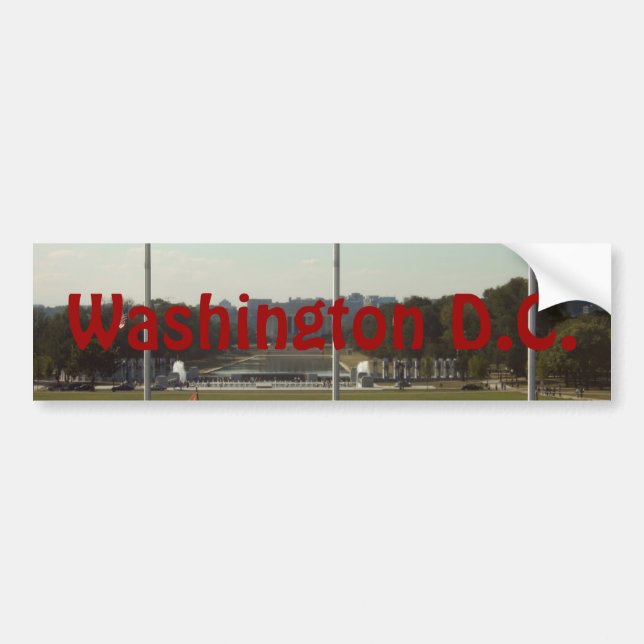 Washington Bumper Sticker (Front)