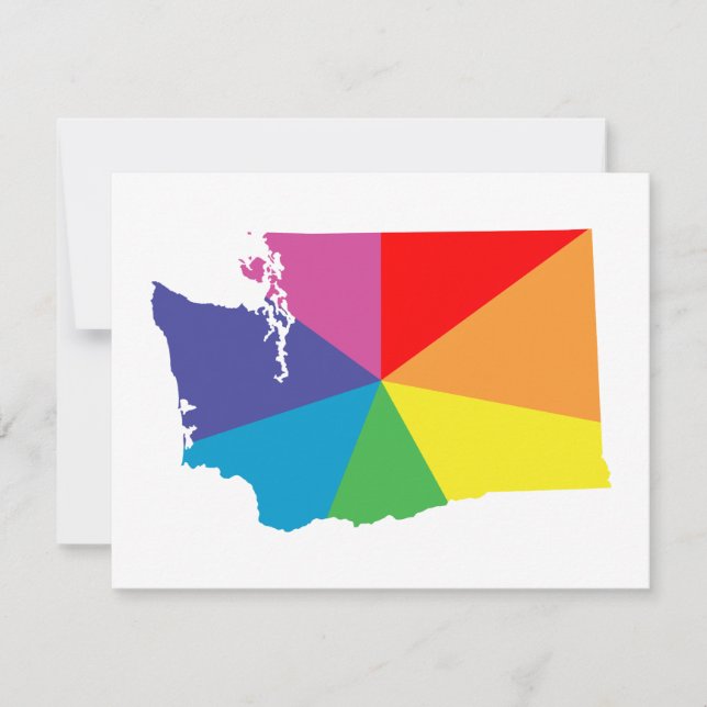 washington colour burst invitation (Front)