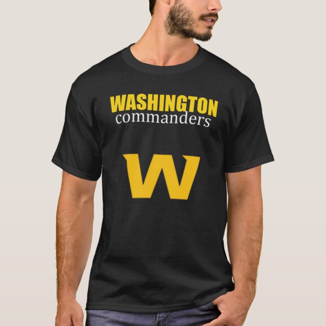 washington commanders tshirt (Front)
