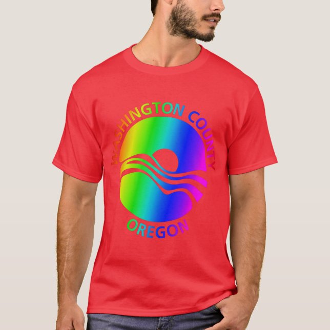 Washington County Pride T-shirt - Pick Your Colour (Front)