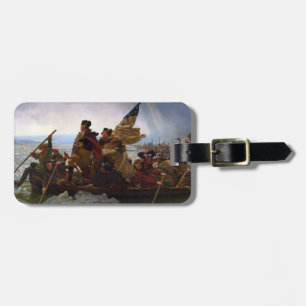 Washington Crossing Delaware Art Luggage Tag