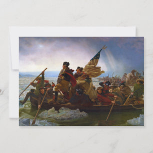 Washington Crossing the Delaware by Emanuel Leutze