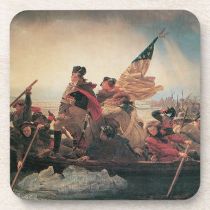 Washington Crossing the Delaware by Emanuel Leutze Coaster